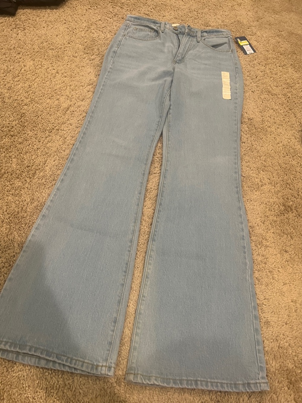Light Blue Women's Flared Jeans